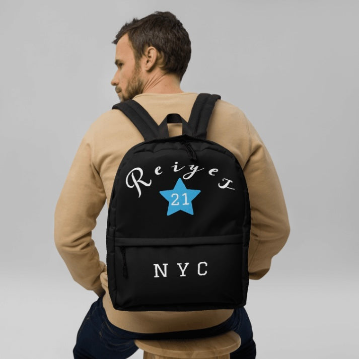 Black "Reiyes" New York City Champions Backpack