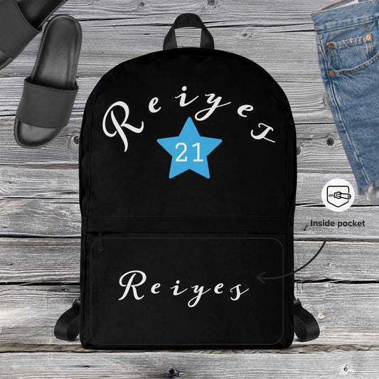 Black "Reiyes" New York City Champions Backpack