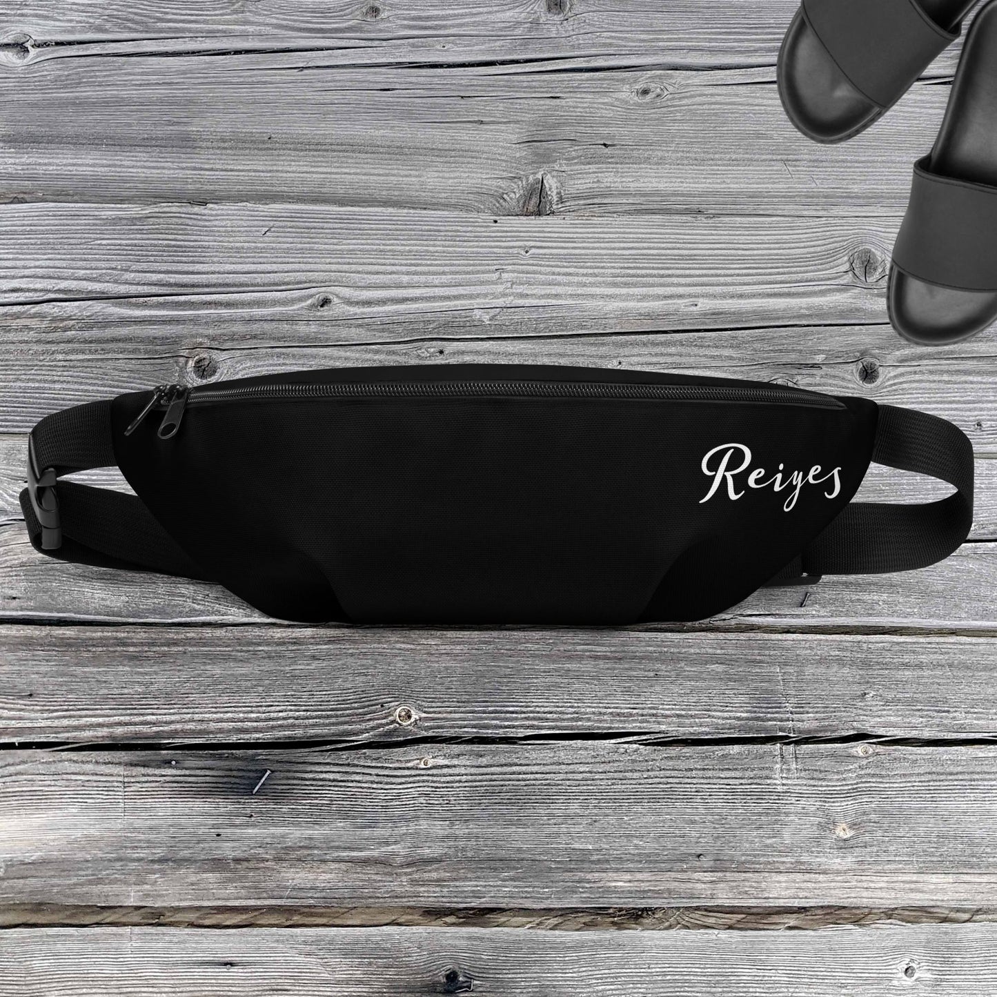 Black "Reiyes" Fanny Pack