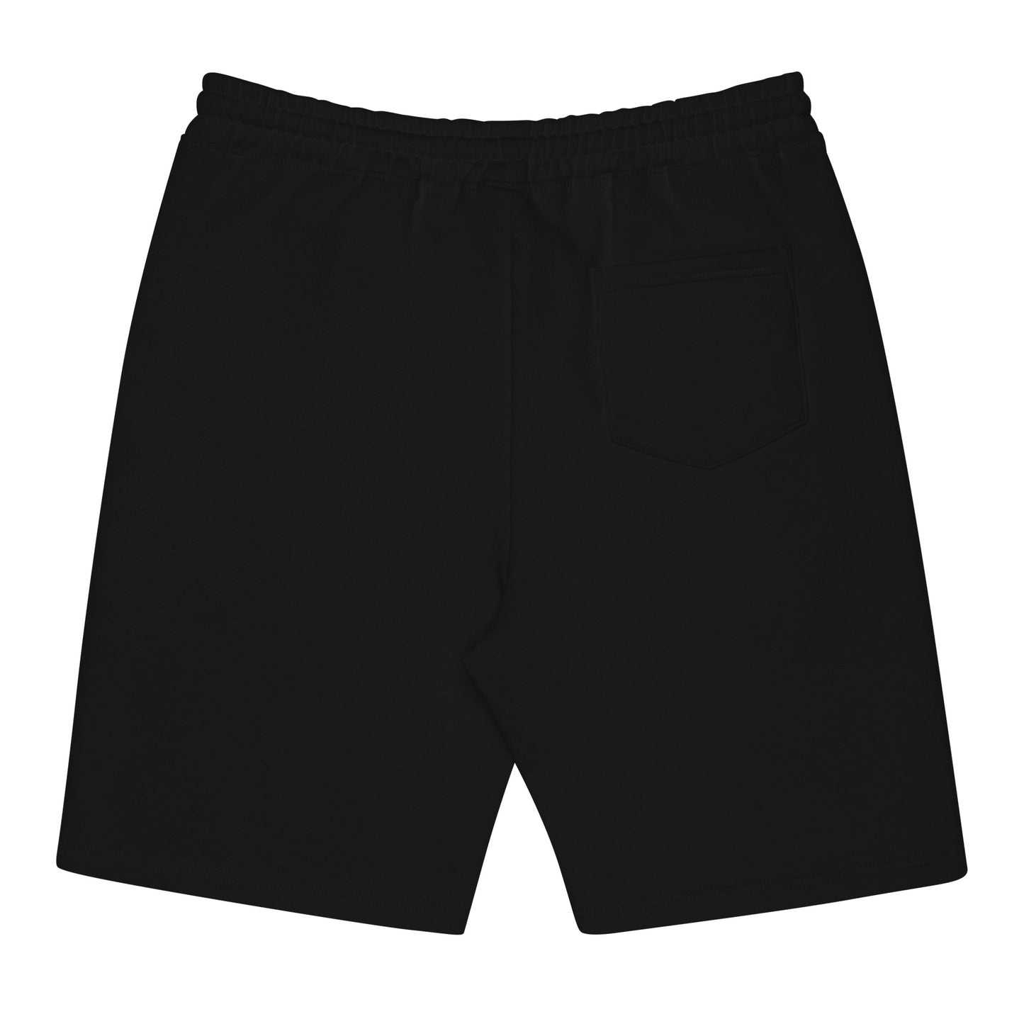 Black "Reiyes" Fleece Shorts